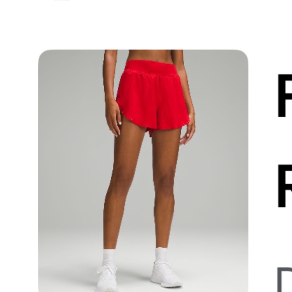 lululemon Fast and Free shorts - Picture 1 of 5